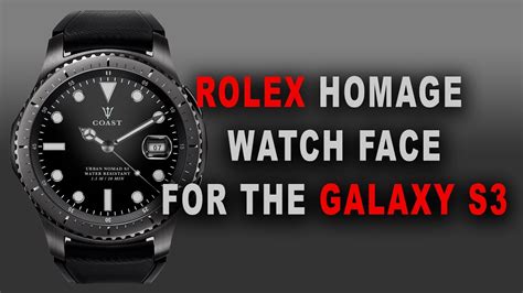 samsung gear s3 rolex watch face|thema watch faces.